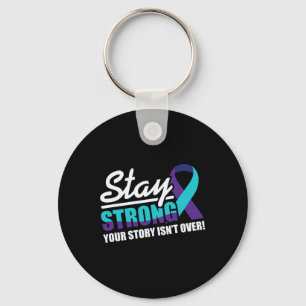 Stay Strong Suicide Awareness Mental Health Keychain