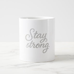 Stay Strong Tri-Blend Shirt Two-Tone Coffee Mug