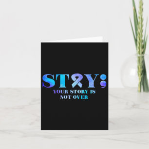 Stay Suicide Prevention Awareness Mental Health Su Card