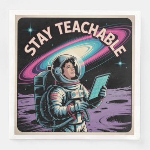 Stay Teachable Napkin