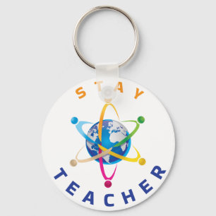 Stay Teacher Keychain