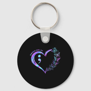Stay Tomorrow Needs You Suicide Prevention Awarene Keychain