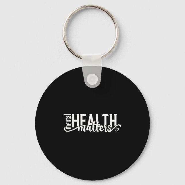 Stay Tomorrow Needs You Suicide Prevention Awarene Keychain (Front)