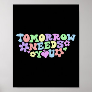 Stay Tomorrow Needs You Suicide Prevention Awarene Poster