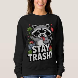 STAY TRASHY RACCOON SHIRT – Funny Trash Panda