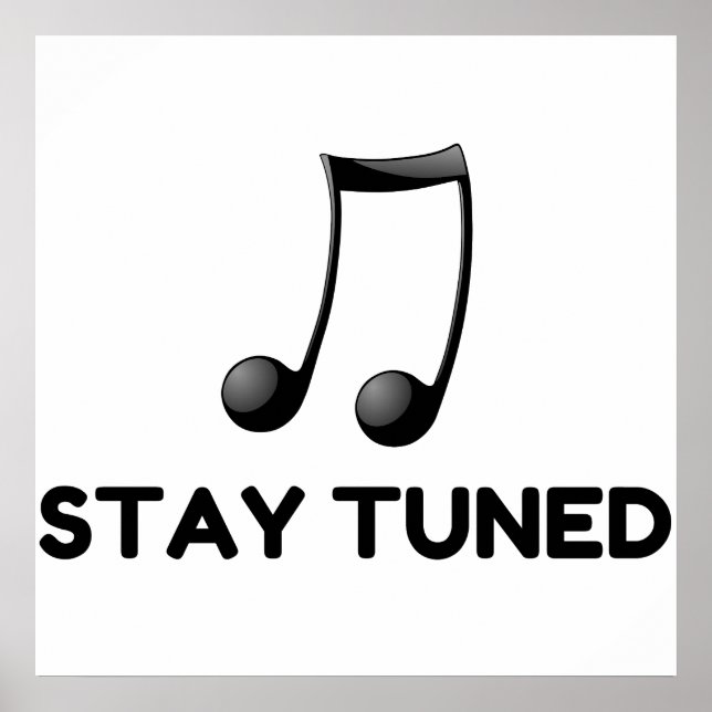 Stay Tuned Poster (Front)