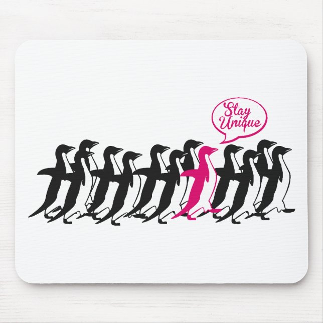 stay unique mouse pad (Front)