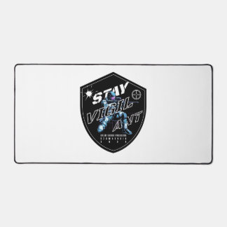 "Stay Vigilant - Bold Motivational Design"