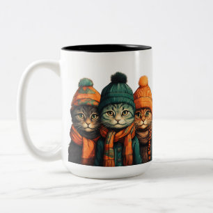 Stay Warm Two-Tone Coffee Mug