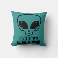 Stay Weird Alien Head