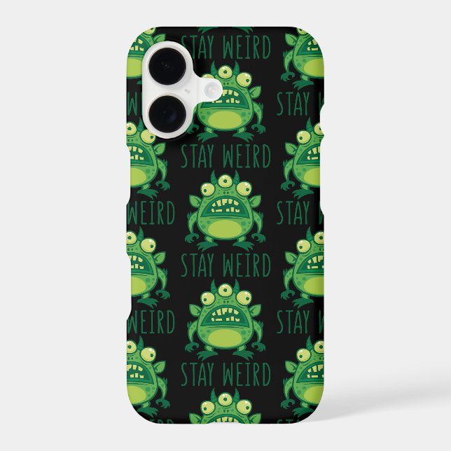 Stay Weird Alien Monster (Back)