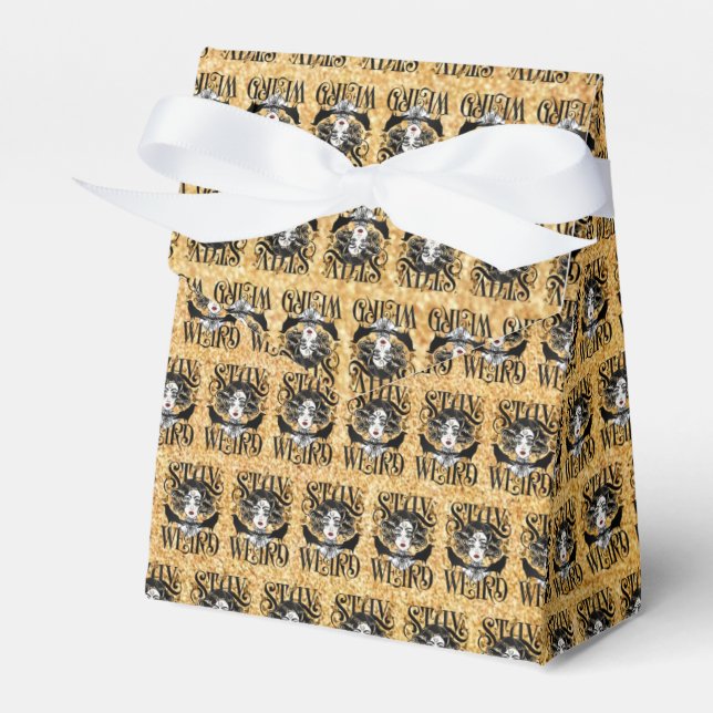 Stay Weird Favor Box (Front Side)