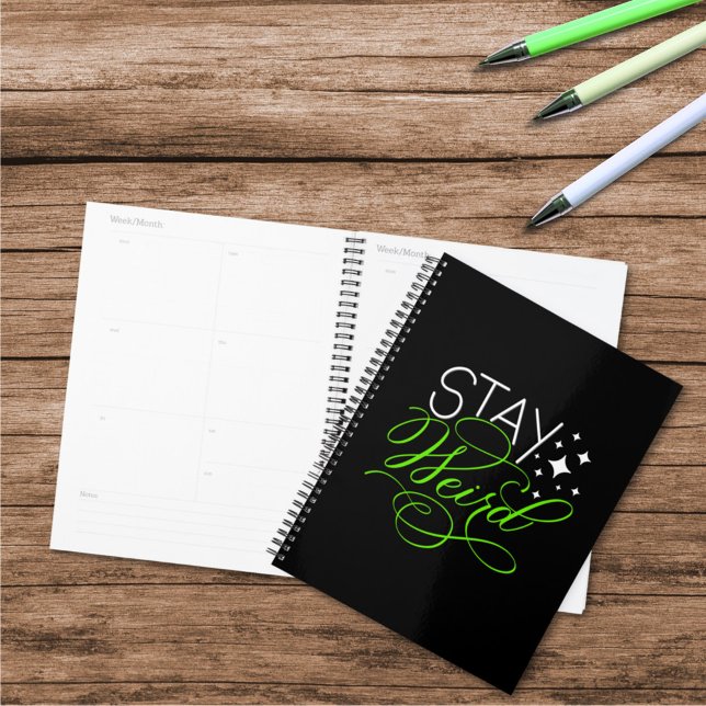 Stay Weird Introvert, Geek, Nerd Planner (Creator Uploaded)