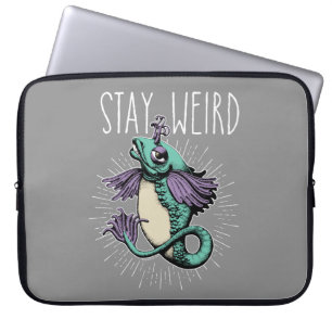 Stay Weird Laptop Sleeve