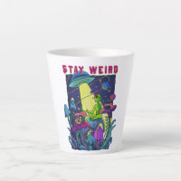 Stay Weird Psychedelic UFO