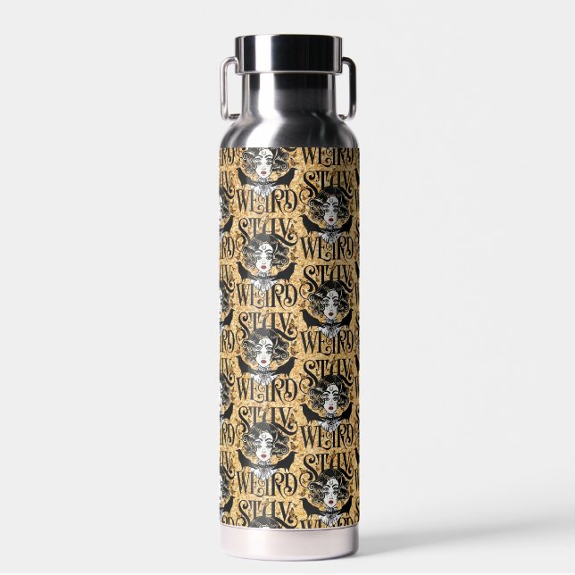 Stay Weird Water Bottle (Front)
