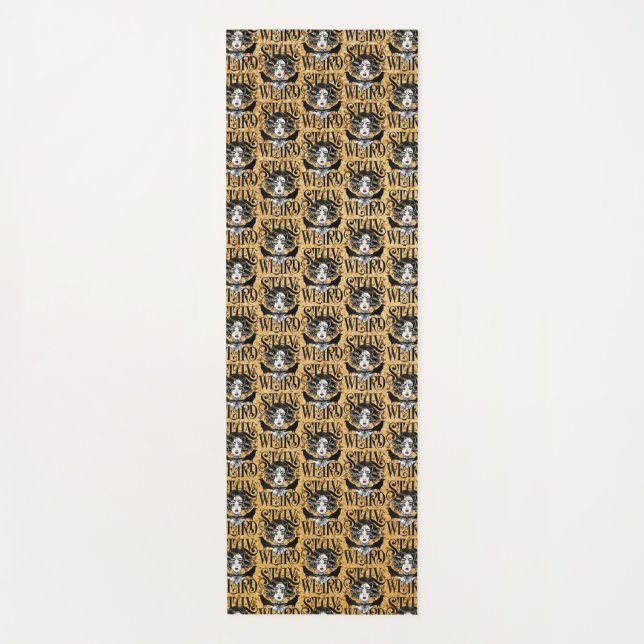 Stay Weird Yoga Mat (Front)