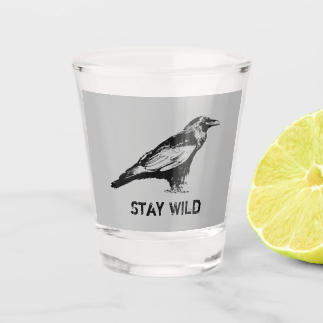 Stay Wild Advanture Shot Glass (Front)