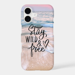 Stay Wild And Free   Beach Photography Quote