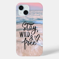 Stay Wild And Free | Beach Photography Quote