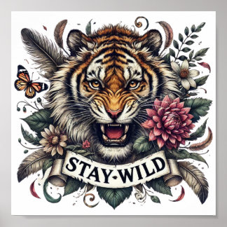 Stay Wild Digital Download - Perfect for DTF Print