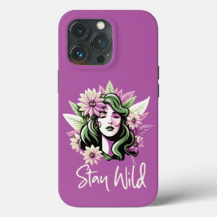 Stay Wild Flower Child  iPhone 13 Pro Case