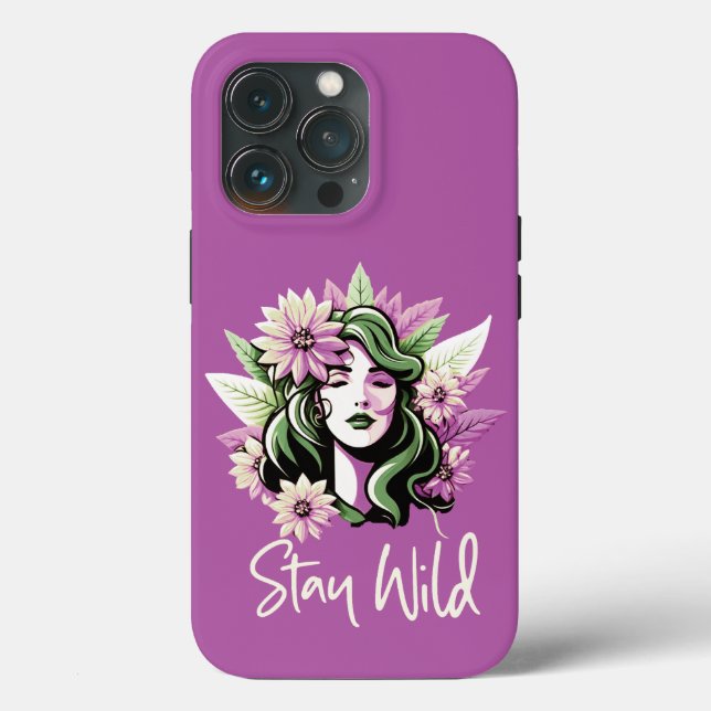 Stay Wild Flower Child  Case-Mate iPhone Case (Back)