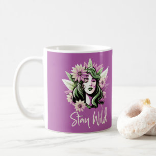 Stay Wild Flower Child Coffee Mug