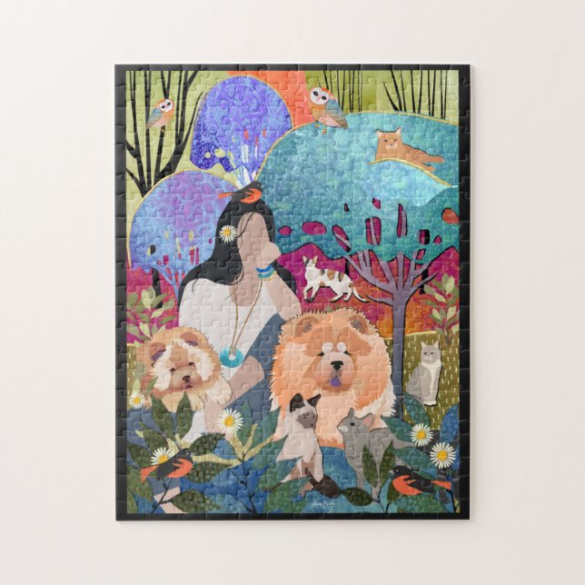 STAY WILD GYPSY CHILD - JIGSAW PUZZLE (Vertical)