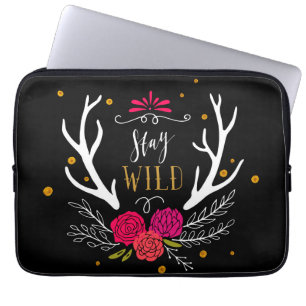 Stay Wild Laptop Sleeve