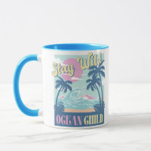 "Stay Wild Ocean Child - Vintage Beach