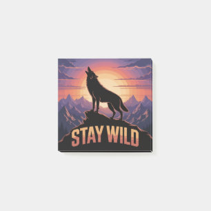 Stay Wild Post-it Notes