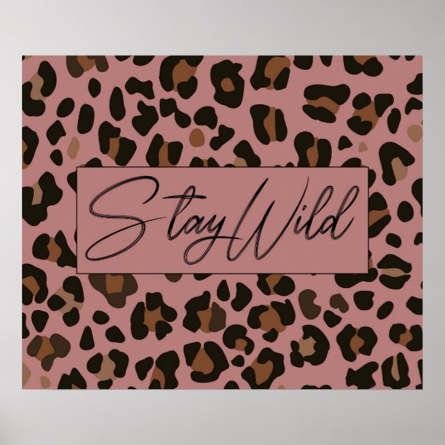Stay Wild Poster (Front)