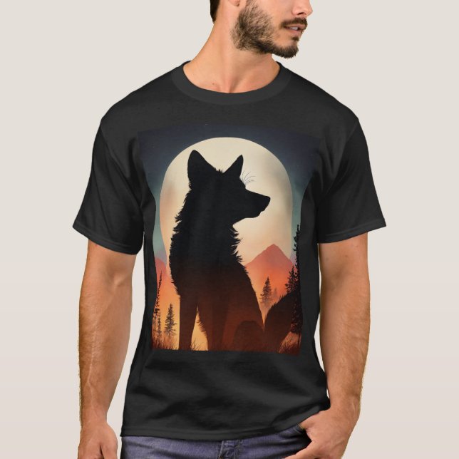 "Stay Wild" Printed White T-Shirt (Front)