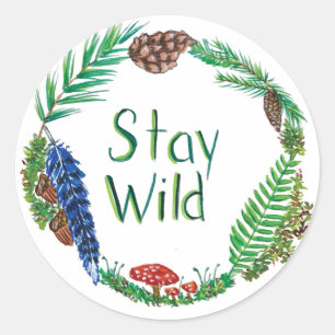 Stay Wild Sticker Sheet