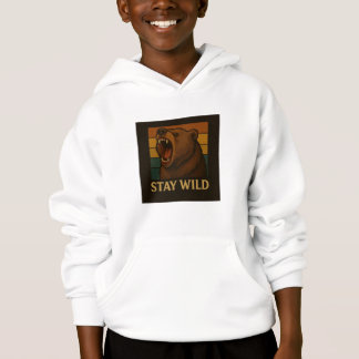  Stay Wild Vintage Animal Graphic for Nature Lover