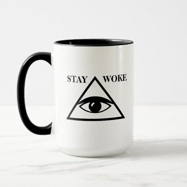 STAY WOKE 20230524 MUG (Left)