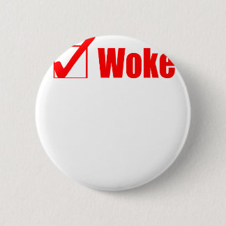 Stay Woke Check Post 2 Inch Round Button