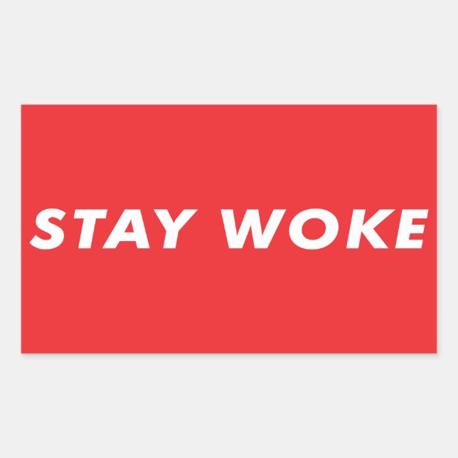 Stay Woke Sticker (Front)