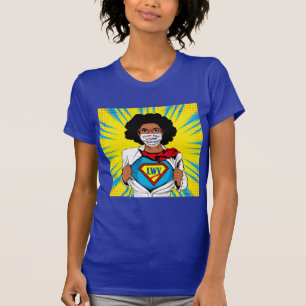 Stay Woke Vote Face Mask Women's T-shirt