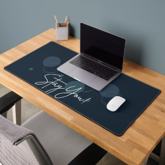 Stay You Simple Design Desk Mat