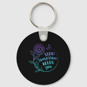 Stay Your Stories Is Not Over Suicide Prevention A Keychain