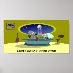 Stayin scrappy poster