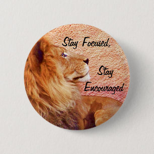 Staying Focused_ 2 Inch Round Button