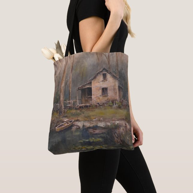"Staying Put" Tote Bag (Close Up)
