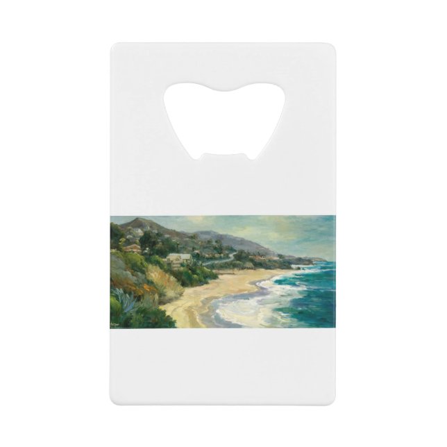 STE86 Seaside Cove.tif Credit Card Bottle Opener (Front)