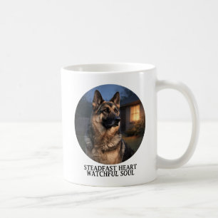 Steadfast Heart German Shepherd Coffee Mug