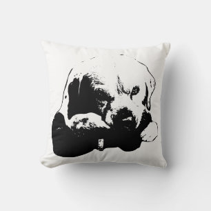Steady Eyes, Soft Heart Throw Pillow