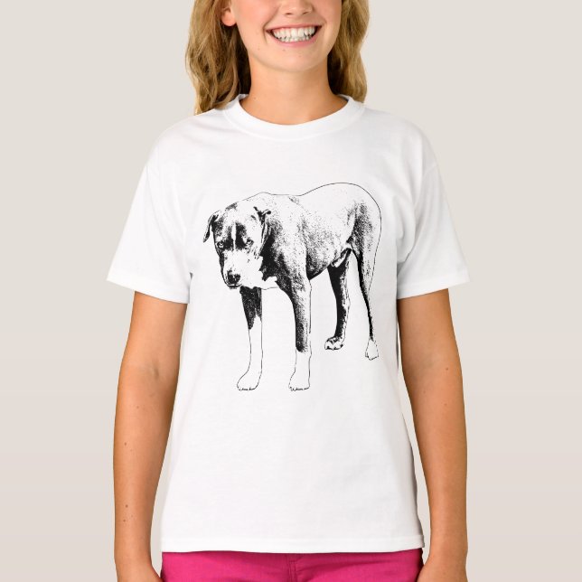 Steady Gaze, Street Simple T-Shirt (Front)