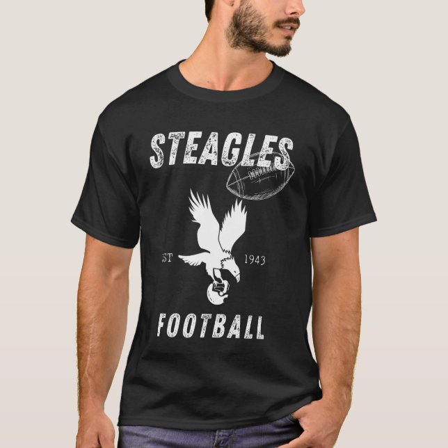 Steagles Football Est 1943 Phil-Phit Combine Team T-Shirt (Front)